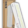 luminaria led emergencia barra branca 4w avant 60 leds 6000k 110v 220v